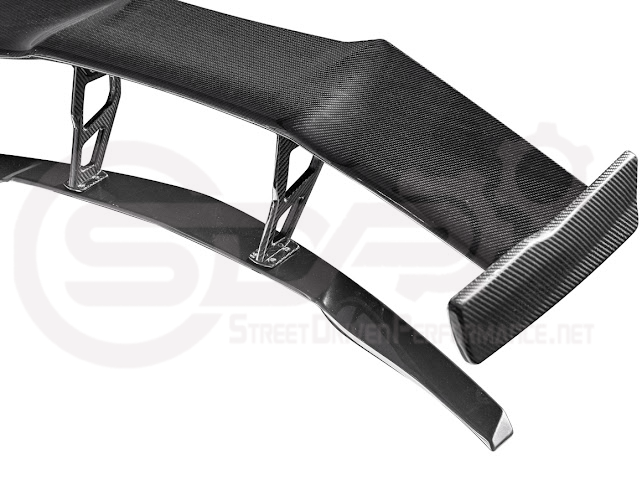 2014-2019 CHEVROLET CORVETTE C7 | ZR1 ZTK CONVERSION PACKAGE REAR SPOILER HIGH WING WITH WING RISER